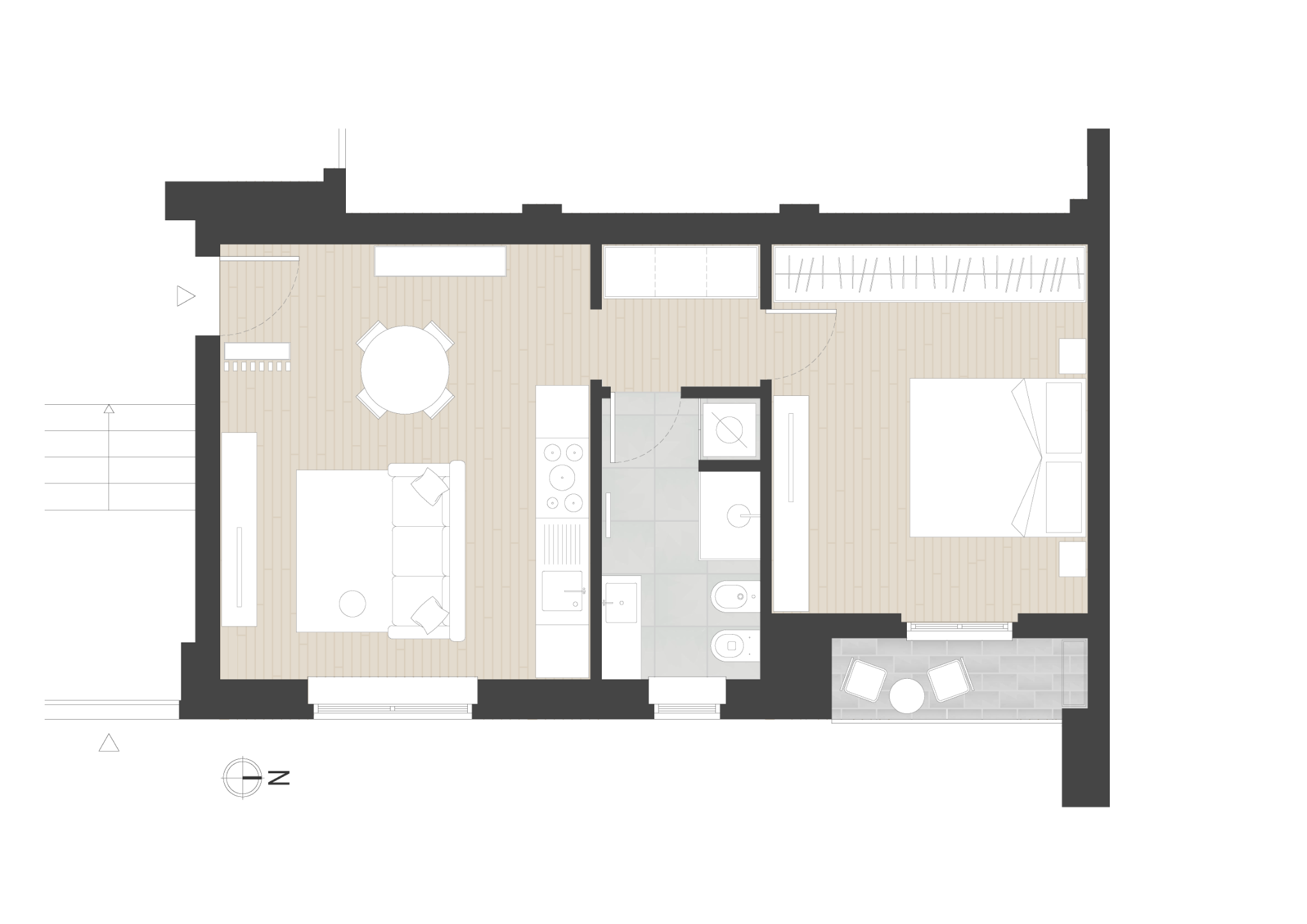 Investimento e valorizzazione immobiliare — Progetto: planimetria